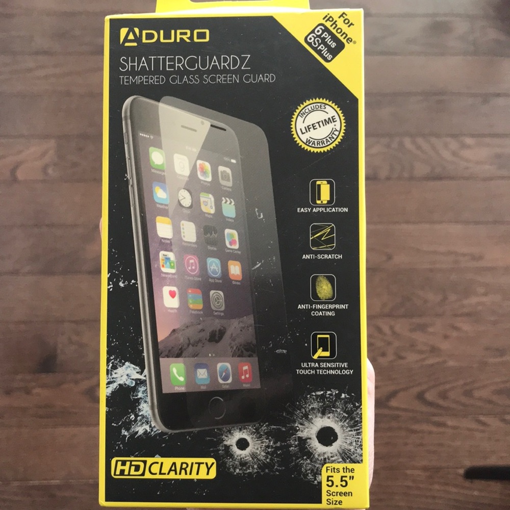 iPhone 6 plus tempered glass screen protector